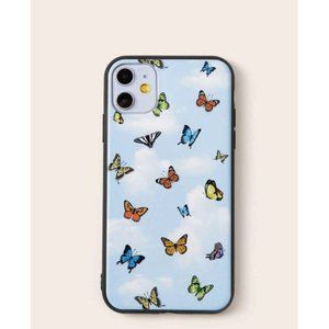 iPhone 11 Butterfly & Clouds Phone Case